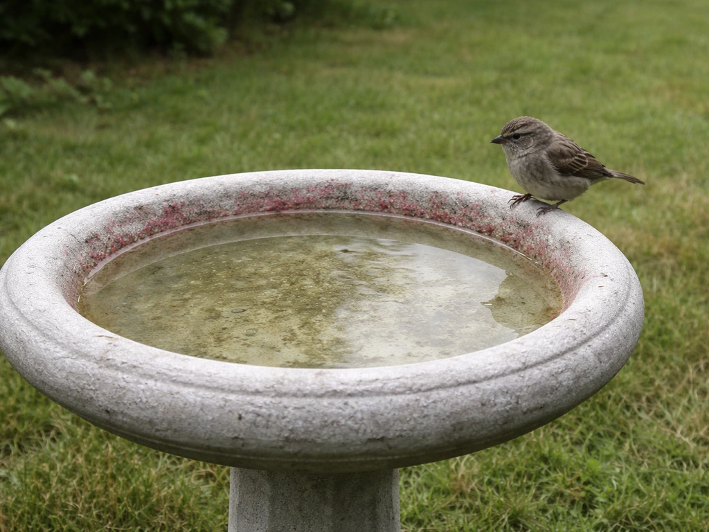What Causes Red Algae in a Bird Bath and How to Fix It